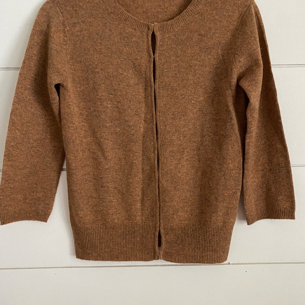525 America Tan Knit Cardigan